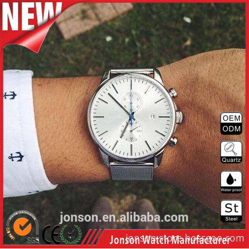 2016 minimalist simple men watches high quality sapphire watch